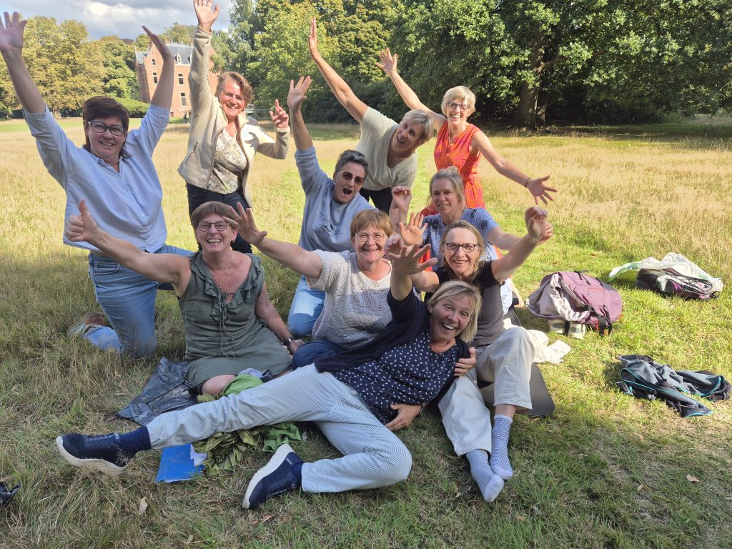 Nieuwe lichting bosbadgidsen 2025